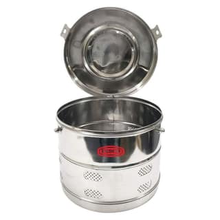 6x 6 Stainless Steel Dressing Drum Jointed Deluxe Quality
