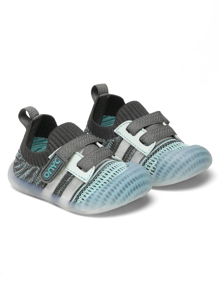 Smooth Toddlers' First-Step Shoes – Sea Green (Unisex) view 4