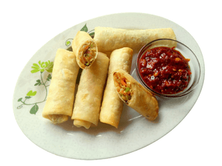 Schezwan Spring Roll Starter