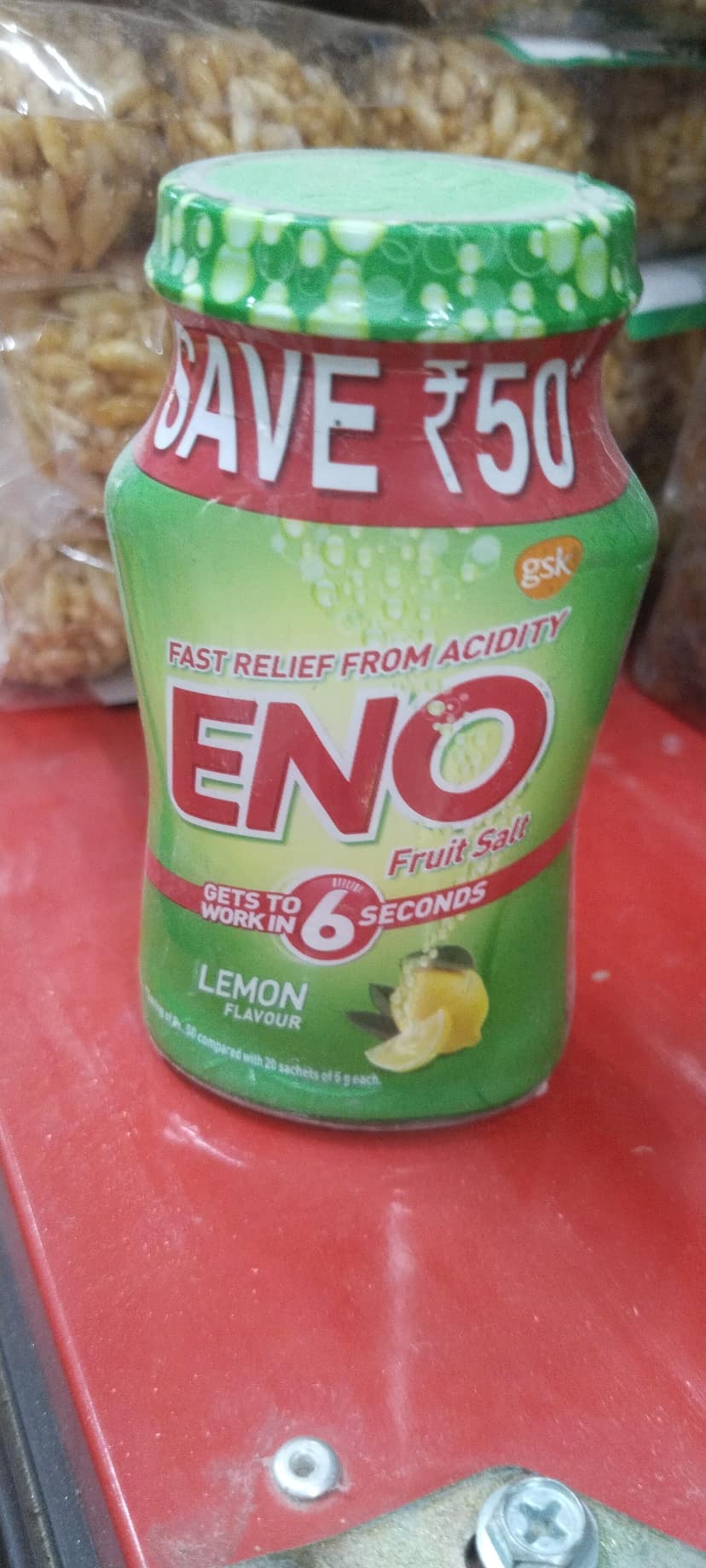Eno lemon flavour bottle