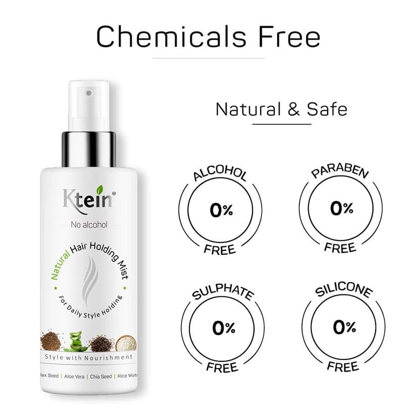 Ktein Natural Hair Holding Spray Without Alcohol (100 ml) view 6