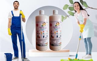 Swacch White Phenyl (1 Litre) (Pack of 2) Mogra