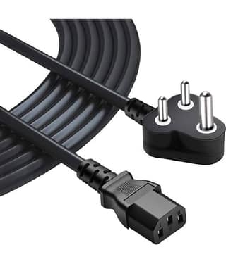 WYSNER 1.8m Power Cord - Black