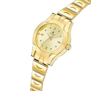 Golden watch for women and girls