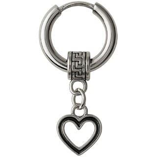 Mens Earring (Drop Hoop Style)