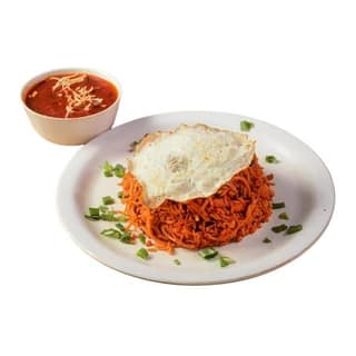 Triple Schezwan Noodles Half