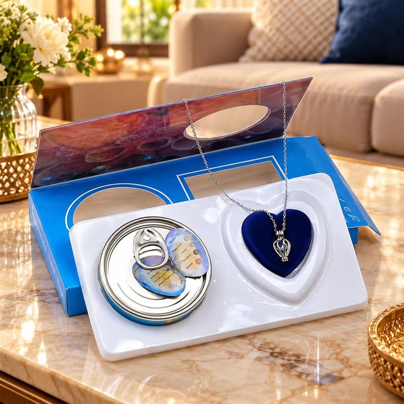 Festive Gift Hamper with Chocolates, Golden Rose & Heart Gift Box (4 in 1) view 2