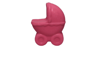 Handmade Baby Carriage Soap – Pink | Baby Shower Favor or Gift