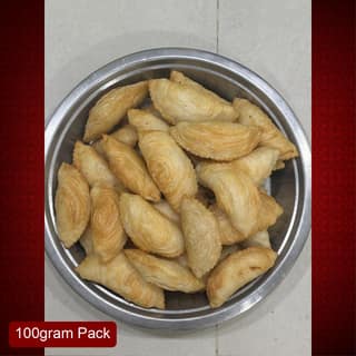 Aaswad Caterers Satha Karanji (1piece) | Traditional Maharashtrian Dessert