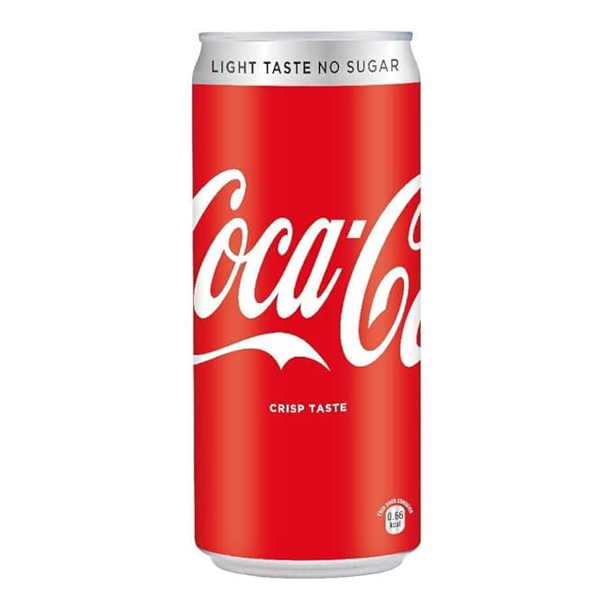 Coca-Cola Soft Drink - Diet Coke, 330Ml Can, Vegetarian