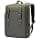 hoi polloi JYM 11L Premium Nylon & PU Slim Multipurpose Laptop Backpack for Men & Women, Fits Up to 15.6 Inch Laptop, Water Resistant Office Business Travel Backpack, USB Type-C Port, Camouflage Green