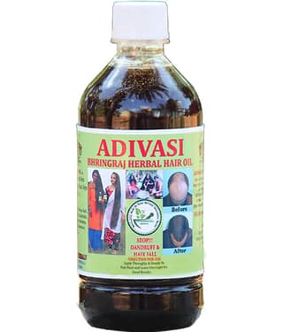 ADIVASI BHRINGRAJ HERBALS - Anti Hair Fall Amla Oil 500 ml ( Pack of 1 )