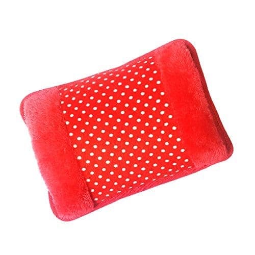 viva smart's smart electric heating pad with fur and velvet with hand pocket view 6