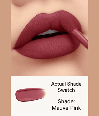 BELLABLOOM Nude Pink Matte Long Lasting Liquid Lipstick ( Pack of 1 )