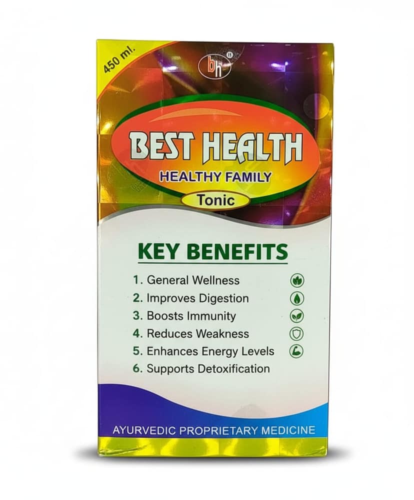 Best Health Syrup (Pack of 1) - Natural Herbal Ayurvedic Tonic for Vitality, Immunity & General Wellness view 2