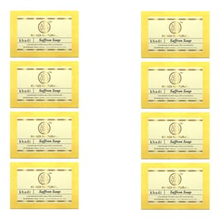 Khadi Natural Saffron Soap Combo Pack Of 8 – 125gm Each