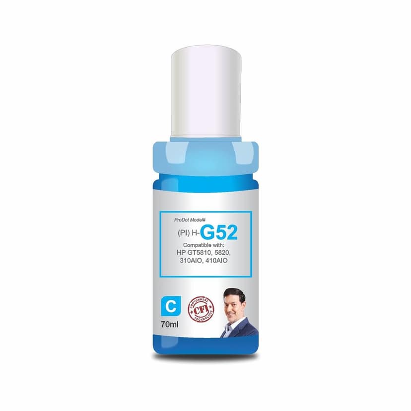 ProDot GT51 GT52 GT 51/52 Inkjet Ink Refill Compatible with HP Deskjet GT5810, 5811, 5820, 5821 Ink Tank AIO 310, 315, 319, 410, 415, 419 Ink Tank Printers