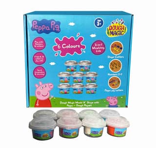 Dough Magic Mould N' Shape With Peppa Dough Playset