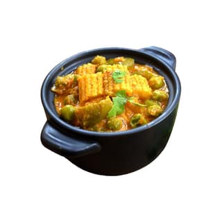 Mushroom Babycorn Masala