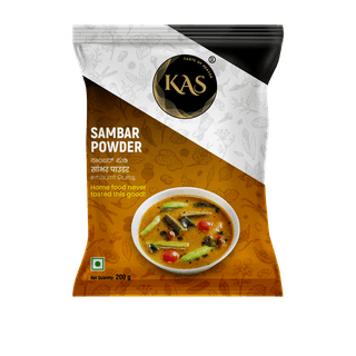 KAS Sambar Powder - Pack of 5, 200gm each