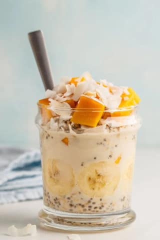 Mixed Fruit Overnight Oats[No Added Sugar]