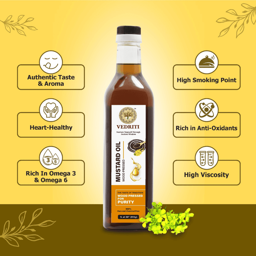 Wood Pressed Black Mustard Oil view 4