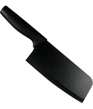 Universal Black Stainless Steel Cleaver Blade Length 18 cm ( Pack of 1 )