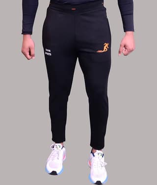 VAPOR SPORTS - Black Polyester Men's Trackpants ( Pack of 1 )