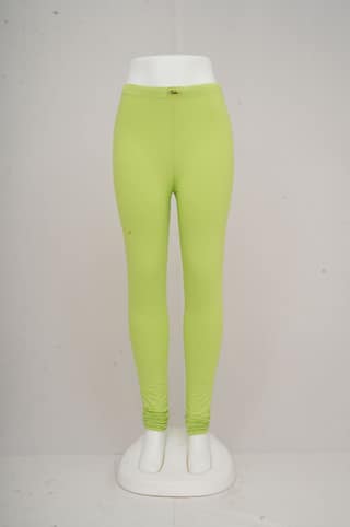 Women Lime Green Leggings