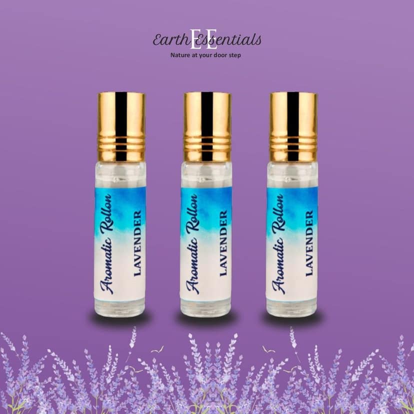 Lavander Roll -on 8 ml for Relaxation .