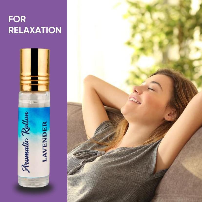 Lavander Roll -on 8 ml for Relaxation . view 3