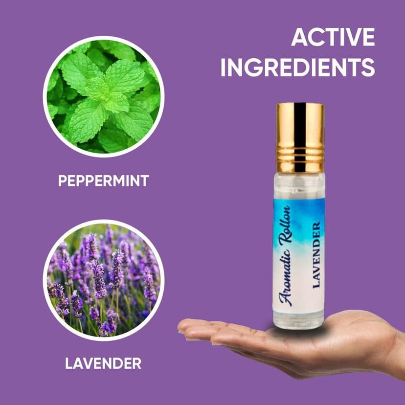 Lavander Roll -on 8 ml for Relaxation . view 5