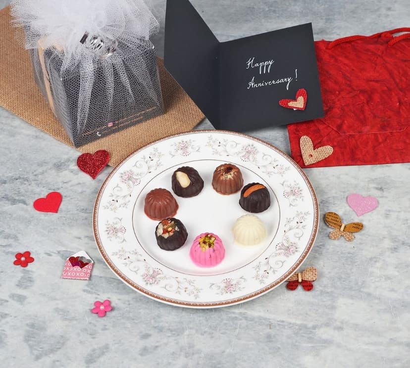 Happy Anniversary Chocolate Box of 20