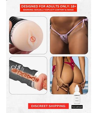 KNIGHTRIDERS SNAIL CUP MALE MASTURBATOR REALSTIC POCKET PUSSY FOR MEN