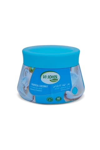 VI-JOHN NATURALE Tropical Coconut | Styling Hair Cream Strength & Shine | Non-Sticky Formula and Curl defining Cream | for All Hair Types | 140ML