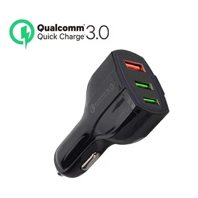 A..R.M GOLD 3 USB FAST CAR CHARGER 7A view 2