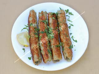 Chicken seekh kebab