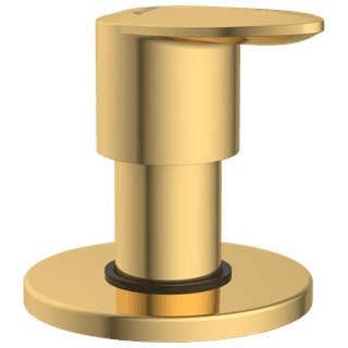 KA-GG-3140 Kia Exposed Part Kit Of Concealed Stop Cock & Flush Cock With Fitting Sleeve, Operating Lever & Adjustable Wall Flange (Glossy Gold)