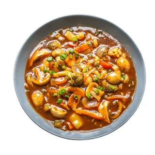 Hunan Sauce Vegetable & Paneer Gravy