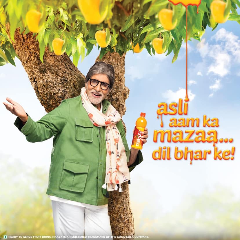 Maaza Mango Drink, Pet Bottle, 600 Ml view 2
