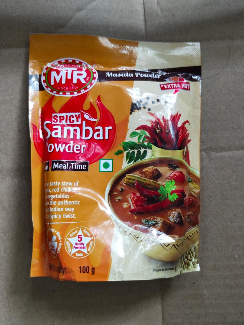 MTR spicy sambar powder