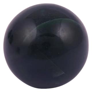 Jade Green Ball Healing Crystal Handcarved Crystal Stone Sphere Ball, Polished Feng Shui Crystal Ball for Reiki, Healing, Vastu(KI_73) by Krishna Impex