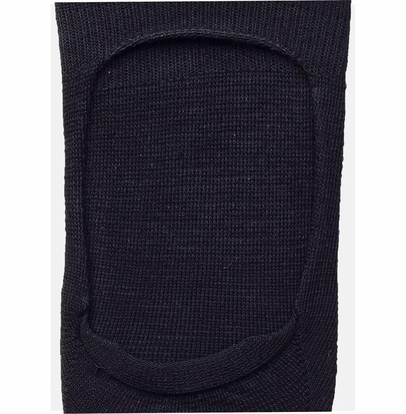 Kolor Fusion Men & Women Black Colour No Show Loafer Shoe Liners Socks (Pack of 5) view 3
