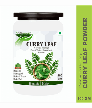 rawmest Curry Leaf Powder For Health, Hair & Skin Care | Edible Powder 200 gm