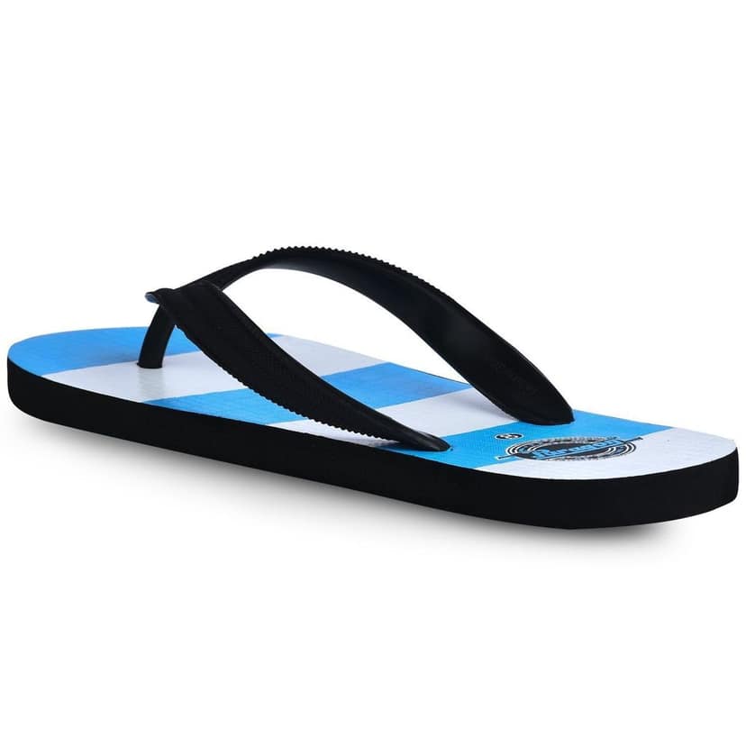 Paragon Blue Trendy Lightweight Casual Flip Flops for Men view 2