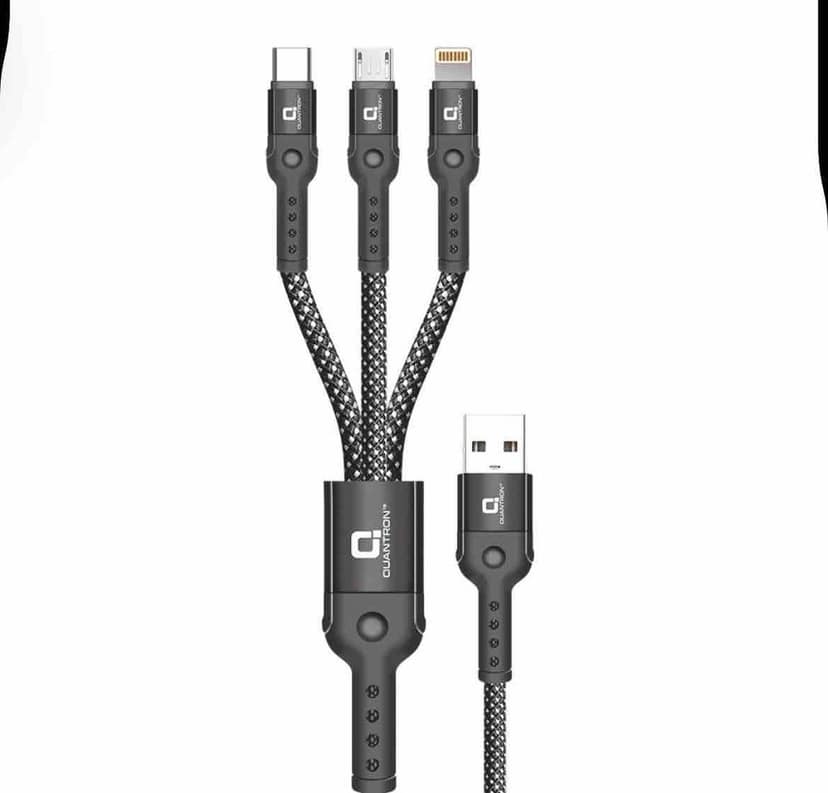 QUANTRON QMC-817 3 IN 1 DATA CABLE view 2
