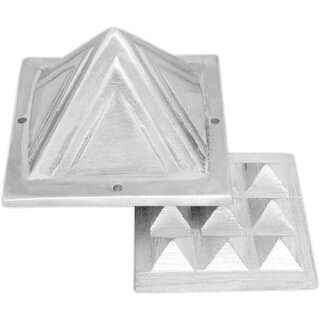 Sambhaav 2-Layer Aluminum Vastu Pyramid for Energy Balance Harmony