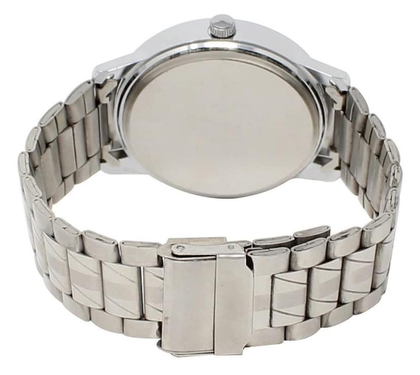 LOREM Silver Day Date Analog Watch for Men LR103-UF view 2