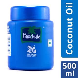 PARACHUTE PURE COCONUT HAIR OIL JAR 500 ML