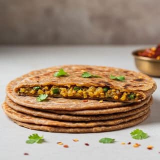 Ragi Onion Paratha